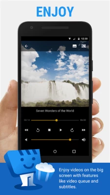Web Video Cast screen 3
