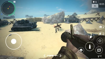 World War 2 Blitz war games screen 3