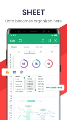 WPS Office-PDF,Word,Sheet,PPT screen 4