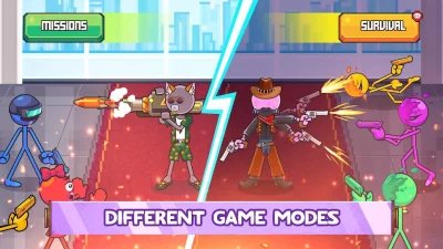 Gun Craft - Stickman Battle screenshot №6