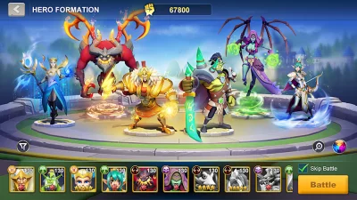 Idle War: Legendary Heroes screenshot №4