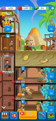 Mining Empire: Golden Tycoon screen 4