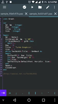 Pascal N-IDE - Editor Compiler screenshot №3