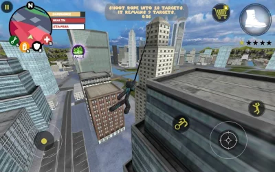 Stickman Rope Hero screenshot №2